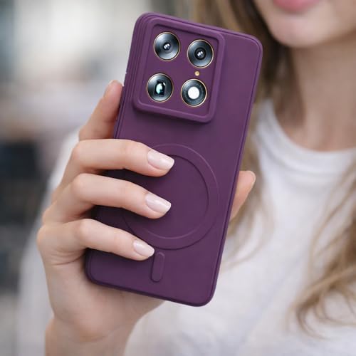 Image of Back Cover Motorola Signature 5G | MagFit Ring Design (Non-Magnetic) | Shockproof Case | Anti-Slip Grip | Raised Camera Edges | Slim Protective Case for Motorola Signature 5G (Purple)