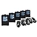 elxjar (5-Pack) 7.4V 1800mAh BL-5 Li-ion Battery Pack with Type-C Plug and USB Charging Cable Replacement for UV-5R Plus DM-5R UV-5RE UV-5RTP BF-F8HP MK2 MK3 MK4 MK5 V2 Plus Series