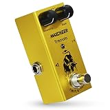 MAXCHEER Electric Guitar Tremolo Intensity/Rate Knob Effect Pedal Mini Single Type DC 9V True Bypass