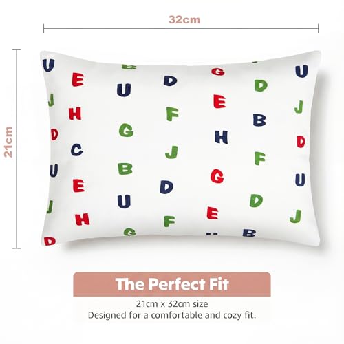Image of A Cherry Soft Comfort Cushion for Toddlers (2+ Years) | Cotton Cover | Washable | Lightweight | Unisex (ABC)