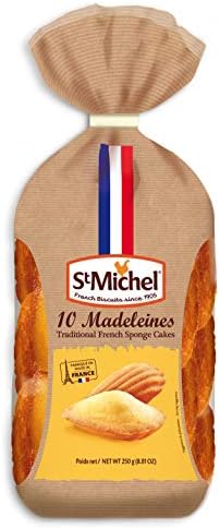 St Michel Madeleine's Traditional French Sponge Cakes, 8.8 Ounce