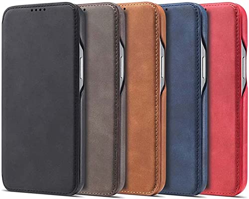 Funda tipo libro para iPhone 14 Pro de 6.1 pulgadas gris 2