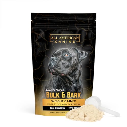 All American Canine Dog Weight Gainer + Digestive Aid...