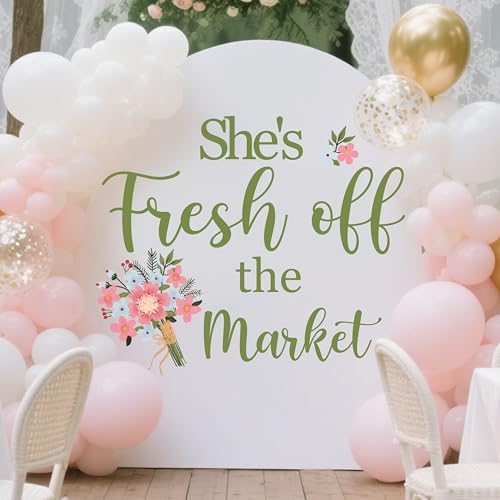 Vinilo Decorativo Wall Decal Tema Mercado para Boda miniatura 6