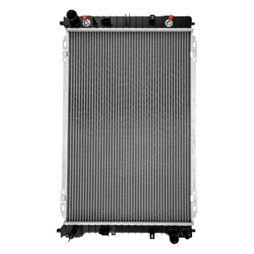 Image of PHILTOP Core Radiator Compatible with 2001-2007 Escape 3.0L, 2001-2006 Tribute 3.0L, 2005-2008 Mariner 3.0L Transmission Oil Cooler Included (Inlet Top Right; Outlet Bottom Left)