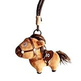 Souvenir dell'anno del cavallo: integrando dettagli ispirati all'astrologia 2026 con un raffinato equilibrio estetico tradizionale e moderno, questo portachiavi diventa un simbolo caro di buona fortuna. Perfetto come regalo o ricordo personale in occasioni culturalmente significative.