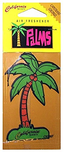 Preisvergleich Produktbild California Car Scents Capistrano Kokosnuss hängt Palm Lufterfrischer x 10