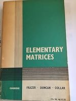 Elementary Matrices B000861YT2 Book Cover