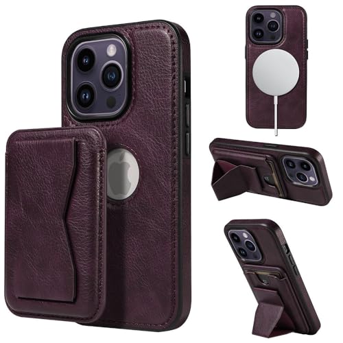 Étui pour iPhone 13 Pro Max avec porte-cartes et béquille de support intégrée
