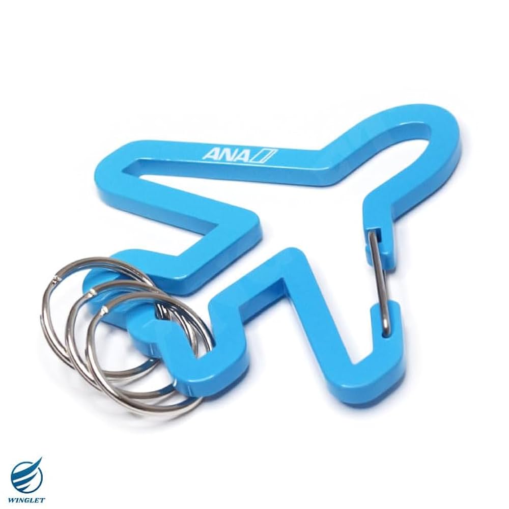 Amazon.co.jp: ANA 飛行機 カラビナ キーリング 全日空