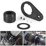 Dyno Racing 8-Pack 1/2' Drive Mainshaft 5th Gear Nut Wrench & 5th Gear Lock Nut Retainer Kit for Dodge Cummins NV4500 Transmission 1994-2004