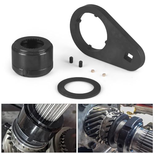 Image of Dyno Racing 8-Pack 1 /2 inch Drive Mainshaft 5th Gear Nut Wrench & 5th Gear Lock Nut Retainer Kit for Dodge Cummins NV4500 Transmission 1994-2004