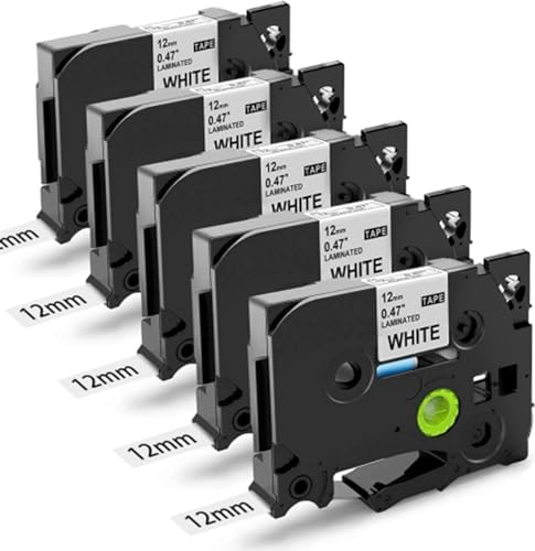 Aazon.co: 12x Replace for Brother P Touch Label Tape, 12 0.47 Inch