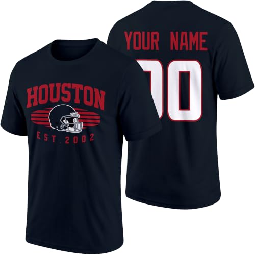 Image of T-Shirt Custom Name and Number Personalized Gifts | Crewneck Short Sleeves T-Shirt for Men S-4XL