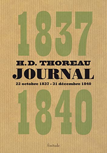 JOURNAL 1837-1840 [French] 2363390059 Book Cover