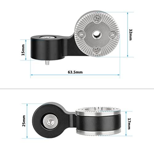 Support de rosace M6 double face CAMVATE usiné CNC haute précision - 3
