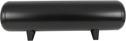 Miniatura 5 de cciyu Tanque de aire de acero de 8 galones, tanque de bocina de tren de presión de aire de 9 puertos para camión, tren, barco, suspensión de