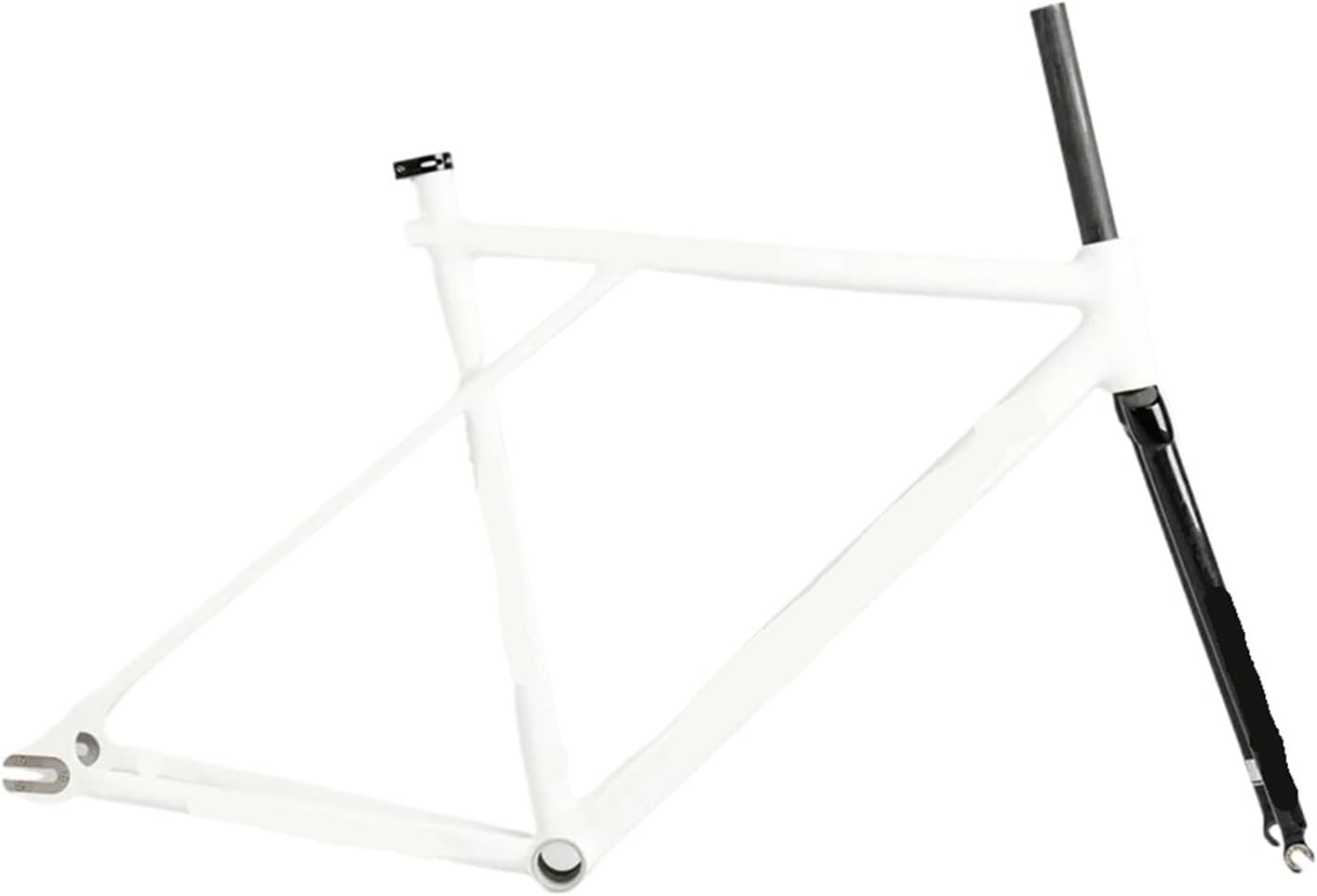 GT Frameset, 700C Track Fixie Bike 6069 Aluminum Frame with Full Carbon Fork,53CM 55CM 57CM Single Speed Bicycle Parts