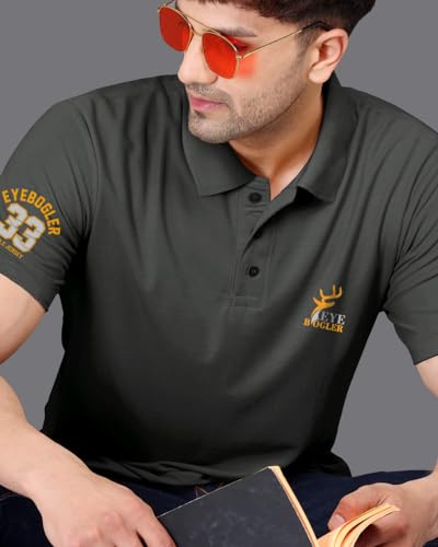 Image of Noble Monk Men's Cotton Blend Regular Fit Polo T-Shirt