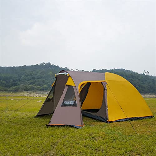 Tente camping familiale spacieuse pour éviter l'humidité avec sa double couche 1 chambre