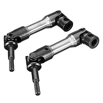 Ochoos 2pcs Upgrade Accessories Transmission Shaft RC Car Spare Parts for Feiyue FY01 FY02 FY03