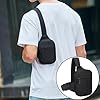 1 PCS Waterproof Unisex Sling Backpack - Compact Chest Shoulder Bag for Outdoor Adventures, Travel Essentials & Sports Activities, Lightweight Daypack #4