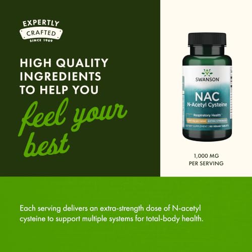 Swanson Extra Strength NAC Tablets