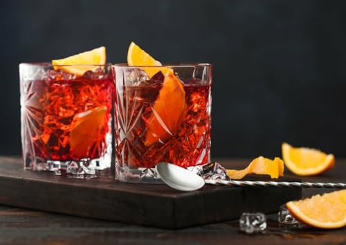 Image of Premium Juice and Water Glasses Transparent, 300ml, Drinking Stylish and Crystal Highball Glasses for Water, Juice and Cocktails