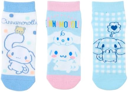 （17:30時点） サンリオ(SANRIO) サンリオ キッズスニーカーソックス3足セット ソックス 19-21ｃｍ シナモロール シナモン Cinnamoroll キャラクター 455164 SANRIO