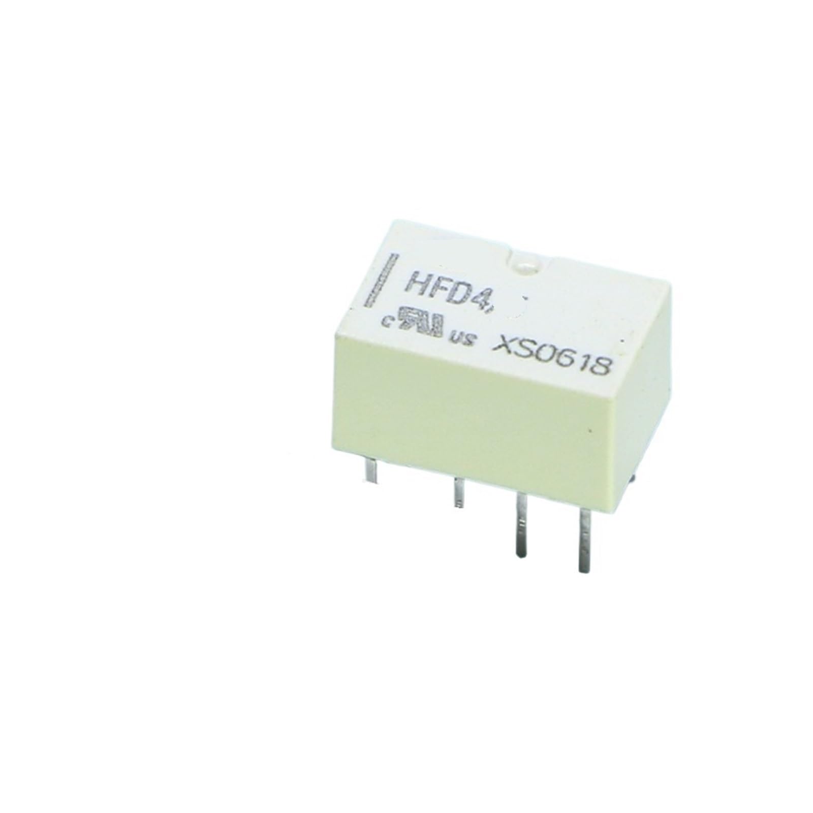 Relé HFD4/24V direct plug tipo parche enchufable de 8 pines y capacidad 2A 4
