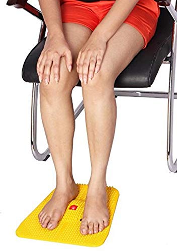 Wg Inc Acupressure Foot Massage Mat Stimulates Blood Circulation 12 Pcs Kit With Chart, Hand, Finger, Face, Self Massaging Tools Acupuncture Natural Therapy #TOP1