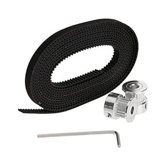 Aazon.co: GT2 Aluinu Tiing Belt Pulley Kit 16 Teeth Bore 6 And 2 Wrench For 3D Printer - View #9