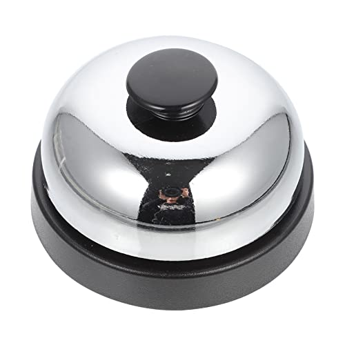 jojofuny Call Bell - 2.87' Diameter Desk Bell for Service, Food Serving Ring, Attention Getters for Classroom, Potty Rings Puppy Training