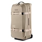 Pelican Aegis Luggage - Check in Duffel Bag with Wheels - 32 Inch Suitcase with Wheels (Sand)