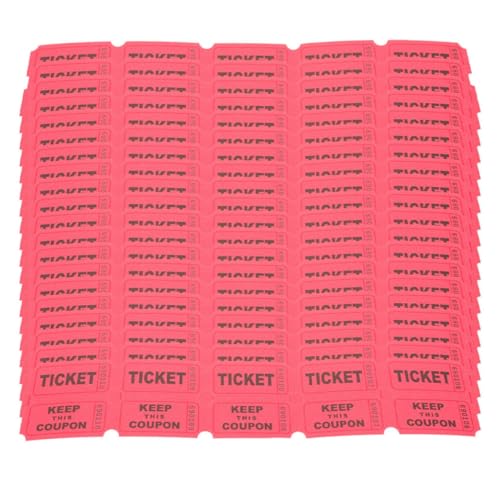 BESPORTBLE 200 Pièces Billets de Tombola en Papier, Distribution Facile