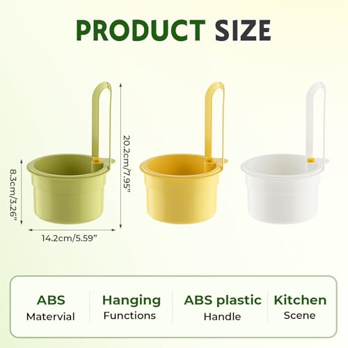 Colador para fregadero de cocina con cesta y diseño autolimpiante miniatura 6