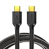 NOCO XGrid XC1: cable USB-C a USB-C de 240 W – Cable de carga rápida tipo C, certificado USB-IF, chip inteligente de marcador E, datos de 480 Mbps, nailon trenzado UltraFlex + chaqueta de silicona