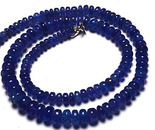 Collier Tanzanite naturelle bleu violacé idée cadeau idéal pour un anniversaire unique