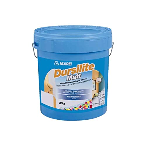 MAPEI Idropittura murale per interni 5kg Dursilite...