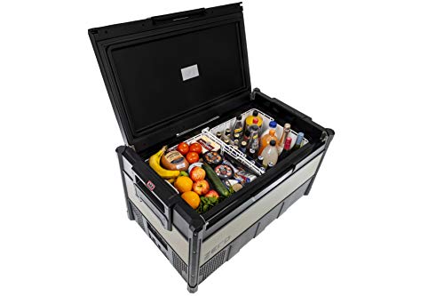 ARB 10802962 ZERO Portable Fridge Freezer 101 Qts Dual Zone Independent Bluetooth Controlled, 12/110V For Car, Boat, Truck, SUV, RV, Ideal for Camping, Outdoor, Fishing