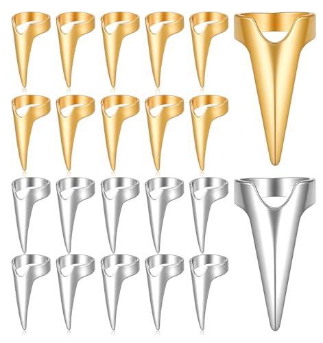 20PCS Stitch Braid Tool Finger, Hair Parting Tool for Women