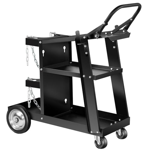 AQNIEGEP 400 lb 3-Tier Welding Cart