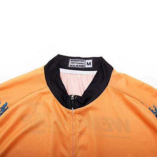Cycling Jersey Men, Short Sleeve Bike Shirts Biking Clothse Bicycle Tops - Breathable Quick Dry, S-3XL