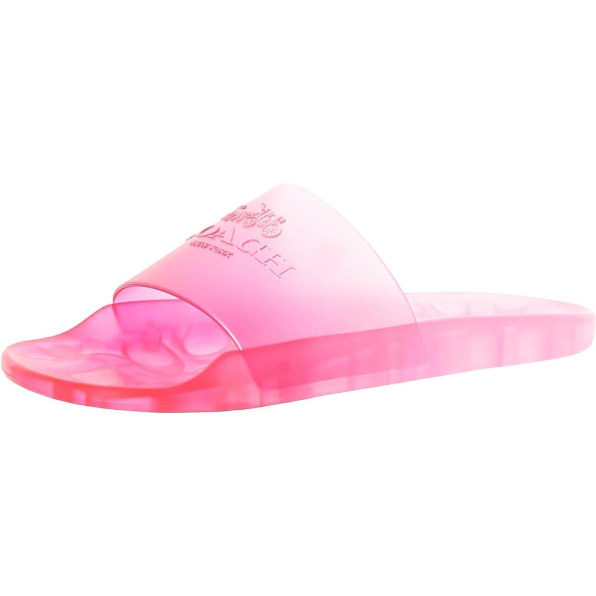 Coach Udele Sport Slide Pink Coach Outlet Uli Sport Slide In Pink Lyst