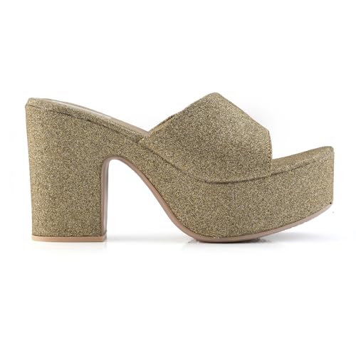 Image of IKAGI Women Stylish Block Heels Sandal Trendy Party & daily /wear for Womens and Girls latest Collection & stylish Comfortable