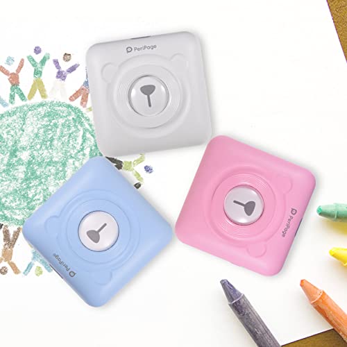 Tempaky PeriPage Mini Pocket Wireless BT Impressora Térmica Imagem Etiqueta Fotográfica Memo Recibo