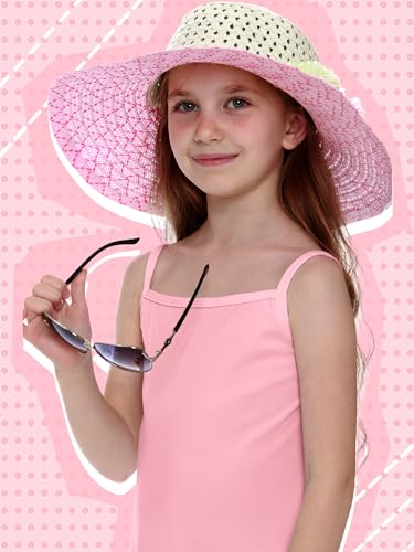 Image of SATINIOR Girls Camisoles Undershirts, Girls Dance Tank Top Sleeveless Spaghetti Strap Tank Top for Dancewear, Toddler