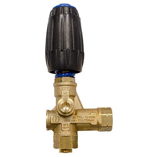 AR ANNOVI REVERBERI VRT3-250EZ Pressure Washer Unloader, Blue, 3650 PSI, Knob, EZ Start, Brass by AR ANNOVI REVERBERI - Used condition - US$19.30