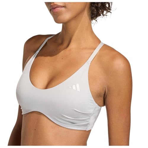 Sujetador de entrenamiento adidas para yoga y pilates: estilo brillante de bajo impacto para mujer 2