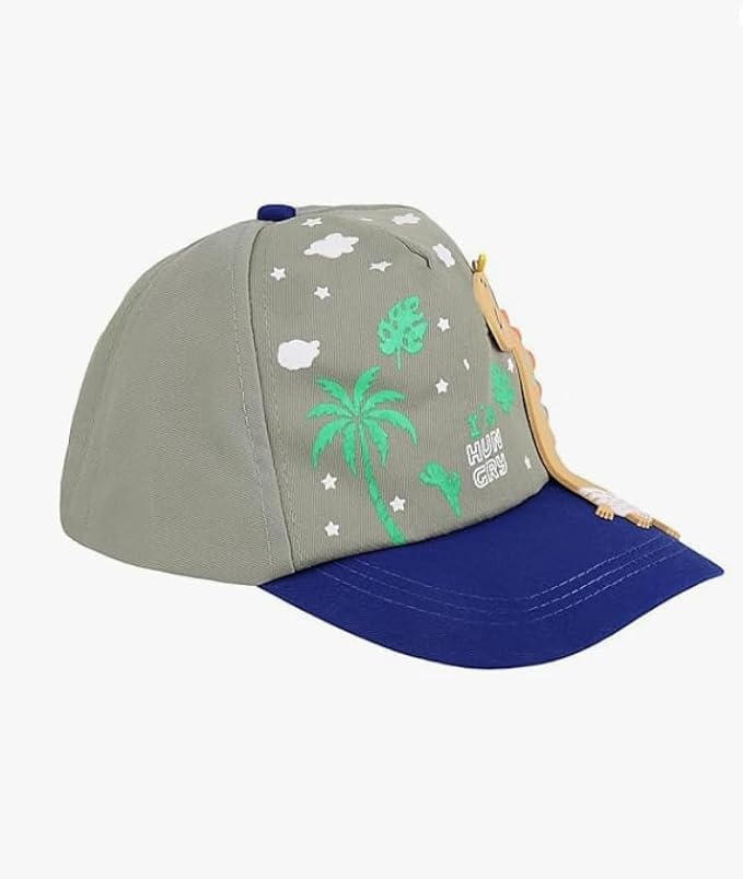 Image of Dino Baseball Cap for Kids Boys and Girls 3-6 Years